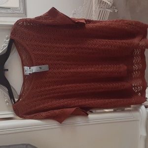 NWT Worthington Rust Sweater